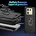 Lucyliy Compatible for Oppo Reno11 Pro Case,Compatible for Oppo Reno11 Pro Phone Case Cover YHZ-JS-Black