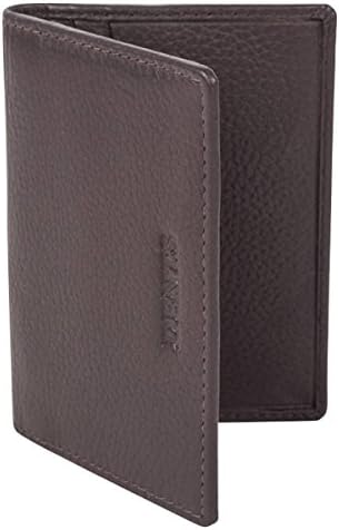 Men's Pebble Grain Leather Card Holder with RFID Blocking image 5