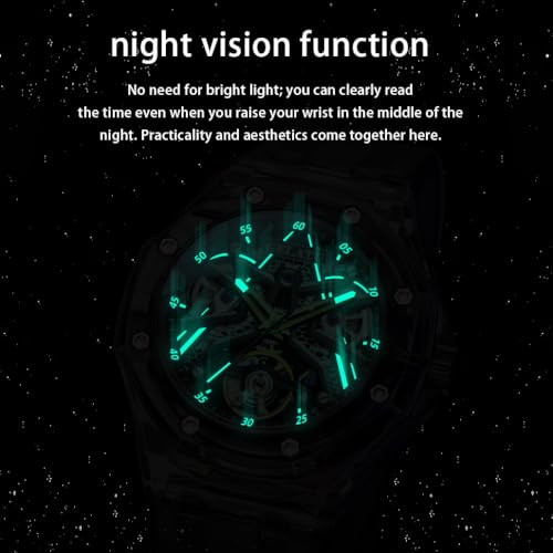 Image of OLEVS Automatic Gold Watches for Men Luxury Classic Stainless Steel Calendar Luminous Waterproof Watches for Men