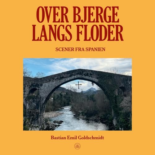 Diseño de la portada del título Over bjerge, langs floder