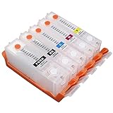 tinta recargable para impresora hp 4) Es muy fácil rellenar los cartuchos de tinta, por favor, mantén los clips de cartucho naranja (soportes). Es muy necesario rellenar el cartucho de tinta.