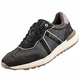 Verschluss: Synthetik MUSTANG Herren Sneaker, Graphit, 42 EU