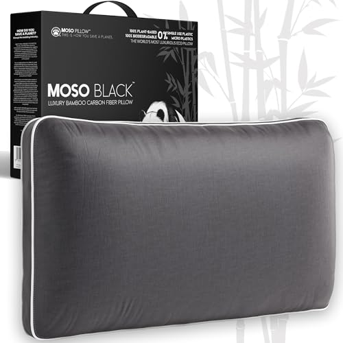 Queen Size Bamboo Charcoal Cooling Pillow