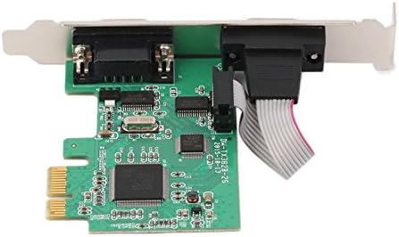 axGear High Speed 2 Port RS-232 RS232 Serial Port COM to PCI-E PCI Express Card NEW