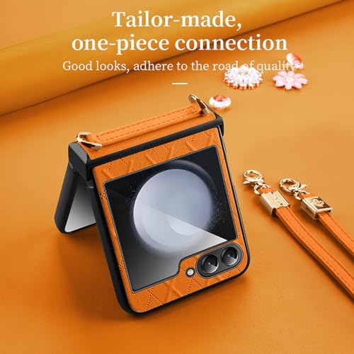 Protection Galaxy Z Flip 5 antichoc fine avec lanière de transport - 4