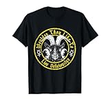 Live Deliciously - Vintage Cartoon Goat - Black Phillip T-Shirt