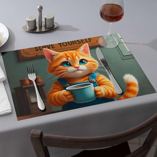 Set de table rose silicone chat pour un goûter d'enfant propre et une table protégée - 2