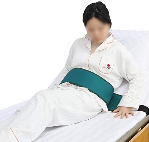 200Inch Bed Restraint Strap Anti-Fall Waist Belt for Elderly, Patient Adjustable Hospital Bed Restraint Wheelchair Seat Safety Belt