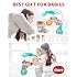 KiddoLab Baby Crib Mobile with Relaxing Music. Includes Ceiling Light Projector with Stars, Animals. Musical Crib Mobile with Timer. Nursery Toys for Babies Ages 0 and Older (New 2025 Model)