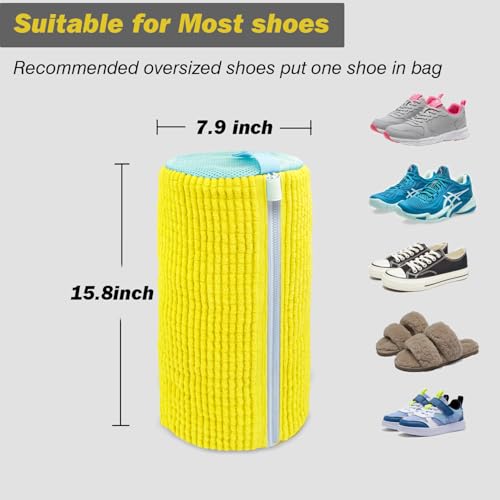 image for SHEELA HO Shoe Washing Machine Bag,Laundry Shoe Bag for Washer and Dry