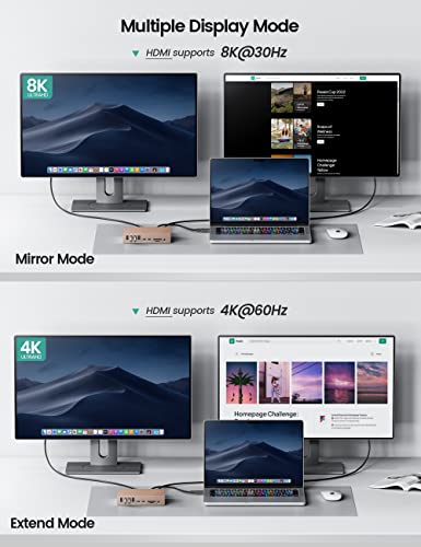 Yottamaster 40Gbps USB 4 Dock Compatible with Thunderbolt 3/4 - Image 2
