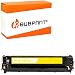 Produktbild Bubprint Kompatibel Toner als Ersatz für HP CB542A 125A für Color Laserjet cm 1300 1312 MFP CP1200 CP1210 CP1215 CP1217 CP1510 Yellow