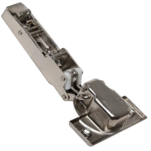 Blum 110 Degree Straight Arm Clip Top Full Overlay Screw-On Self Closing Cabinet Hinge - Thumbnail 2