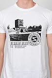 Fan-Shirt BSG Sachsenring Zwickau T-Shirt Die Halde bebt weiß (XXL)