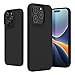 kwmobile Case for iPhone 14 Pro Case - Soft Slim TPU Silicone Phone Cover - Wireless Charger Friendly - Black Matte