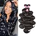 ALI JULIA 10A Malaysian Virgin Body Wave Hair Bunldes 100% Unprocessed Human Hair Extensions Natural Color Mixed Length (16 18 20 inches)