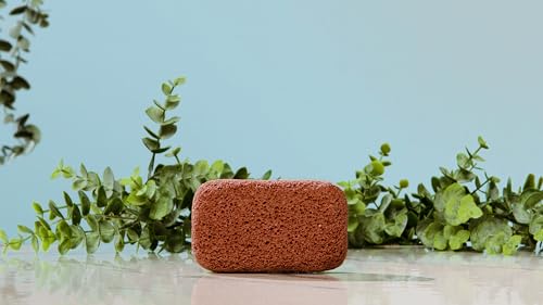 HartFelt Caixa de beleza esfoliante para pedicure com esponja esfoliante para os pés e esfoliantes p