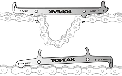 Topeak Narzędzie łańcuchowe Chain Hook & Wear Indicator, srebrny, jeden rozmiar