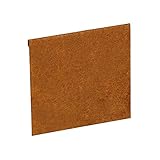 IRKA 1029-001 - Conector para listón de Borde de césped - 1 mm de Espesor - Acero corten - Borde de lecho sin Ranuras - Altura 15 cm