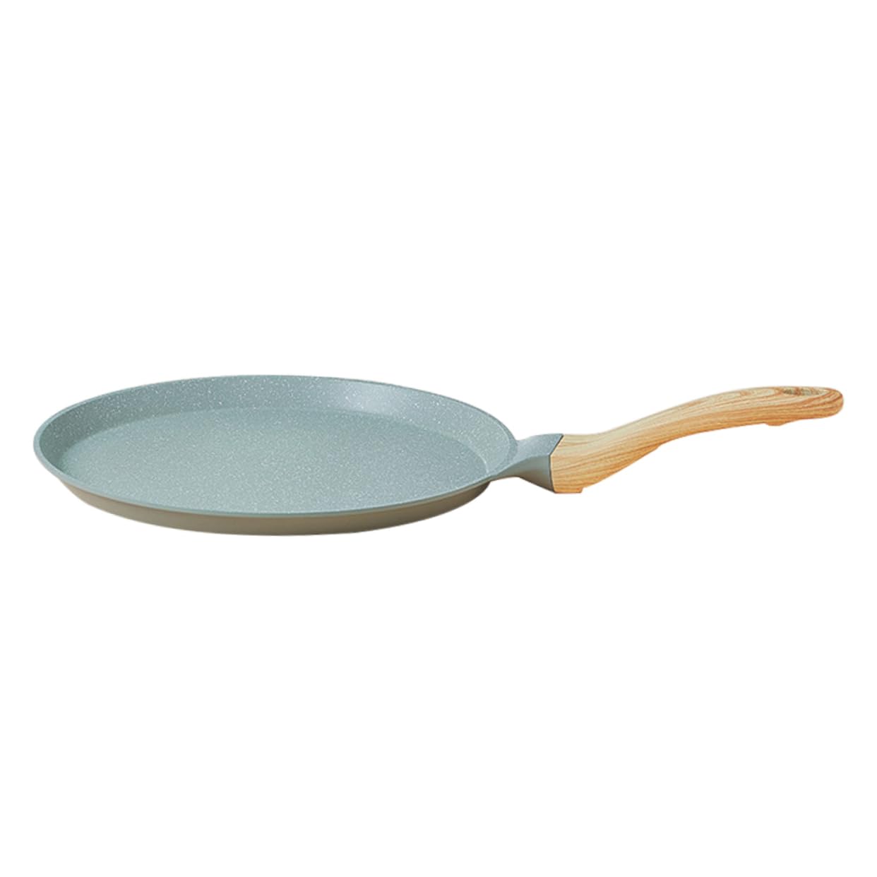 Cabilock Padelle per Crepes Antiaderenti in Lega di Alluminio Rivestimento in Pietra Medica, Facile da Pulire e Adatte per Fornelli Elettrici, per Cucinare Pancake e Frittate