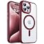 B7-Clear & Wine Red