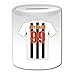 Produktbild Personalisiertes Geschenk  St. Mirren Spardose (Fußball Club Design Thema, weiß)  alle Nachricht/Name auf Ihre einzigartige  Die Heiligen Buddies