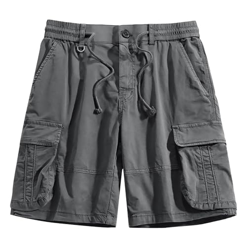 Short d'été pour homme vêtement sport fitness et loisirs uni noir