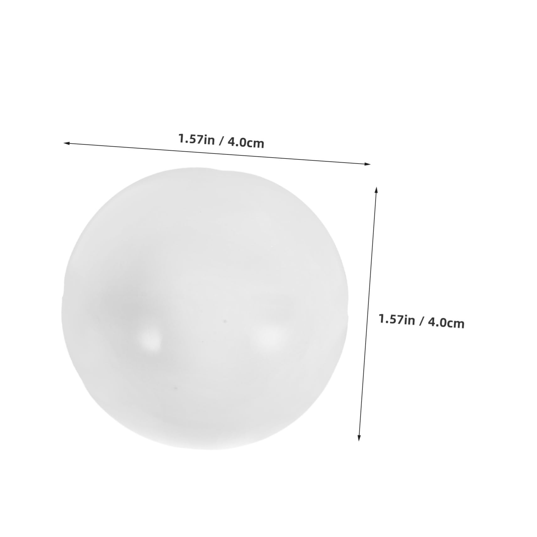 VANZACK 30pcs Openable Raffle Balls Bingo Party Favor Ornament Balls Lightweight Hollow No Stuffing Balls Game Easy to Hold