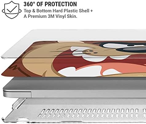 Skinit Case + Skin Compatible with MacBook Air 13in (2020) - Officially Licensed Warner Bros Tasmanian Devil Up Close Design