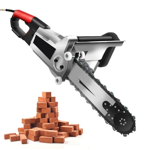 Tronçonneuse Électrique à Béton 8900W avec Refroidissement Intelligent par Eau | Profondeur de Coupe 35cm/48cm | Lame Diamant pour Murs Armés, Granit &...