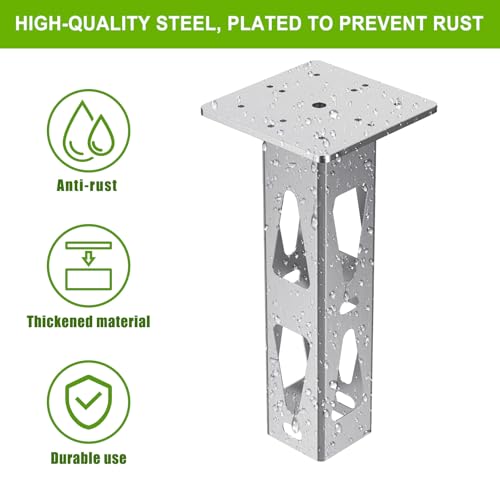 Dolibest Heavy Duty In-Ground Umbrella Base, Universal Steel Rustproof Steel Ground Umbrella Stand, Space-Saver Steel Anchor for Outdoor Offset Cantilever and Middle Pole Patio Umbrellas by Dolibest - Used condition - Image 2