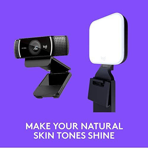 Image of Logitech C922x Pro for Creators Litra Glow - The Ultimate Solution for a Professional Look During Video-Calls
