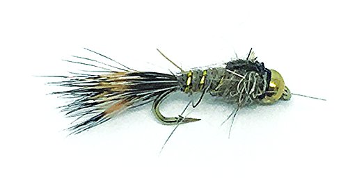 Gold Bead Hasen Ohr Fliegenfischen Fliegen. 1 Dutzend Fliegen Cover