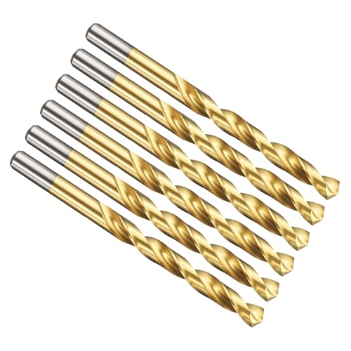 Foret de 8 mm en acier M2 durable PATIKIL revêtu de nitrure de titane