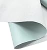 A-Express Grained Faux Leather Fabric Waterproof Heavy Duty Leatherette Vinyl Leathercloth Upholstery Textured Material - Light Blue Half Metre 50cm x 140cm #3