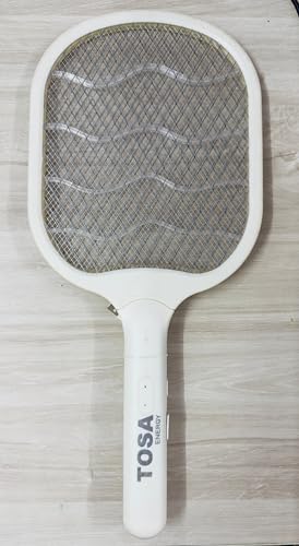 Image of ZAP Guard 2-in-1 Mosquito Racquet, 1200mAh Lithium Battery, USB-C Fast Charging, UV LED Light with Stand