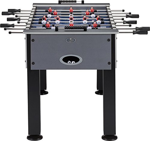 Fat Cat by GLD Products Rebel 4.5’ Foosball Table with Easy Snap Rods for Quick Assembly, and Sharp Blue Playing Field and Abacus Scoring, One Size - Thumbnail 4