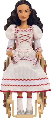 Muñeca Wicked Nessarose con accesorios y silla de ruedas miniatura 6