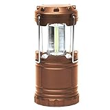 Bell + Howell TacLight Lantern  Portable LED Collapsible Camping & Outdoor Torch, Copper