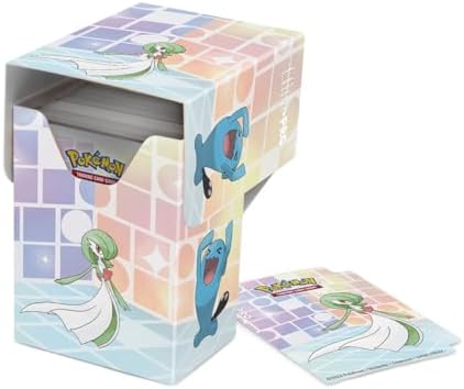 Ultra Pro - Gallery Series Trick Room Full View Deck Box® for Pokémon, Collector's Favorite Vibrant Design Large Capacity Durable Robust TCG Card Storage Box Accessory image 5