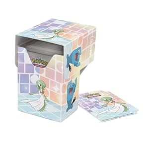 Ultra Pro – Gallery Series Trick Room Full View Deck Box® for Pokémon, Collector’s Favorite Vibrant Design Large Capacity Durable Robust TCG Card Storage Box Accessory