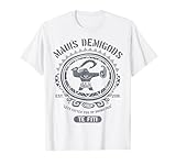 ディズニー モアナマウイの半神 芸術的なサークル ポートレート Tシャツ