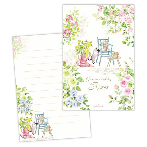 Hallmark 851699 Wrapped in Rose Postcards