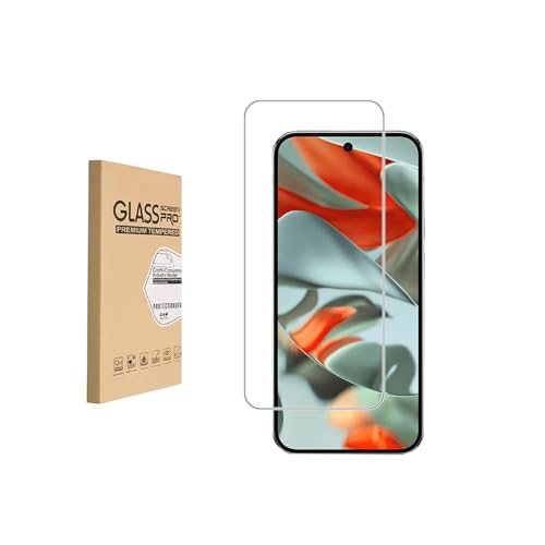 Shunwige Displayschutzfolie aus gehärtetem Glas, entworfen für Google Pixel 9 XL, gehärtetes Glas / Ausrichtungsrahmen / kratzfest / deckt nur den Anzeigebereich ab