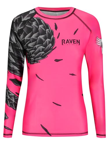 Rashguard BJJ pour femme Raven Fightwear Power Pangolin MMA