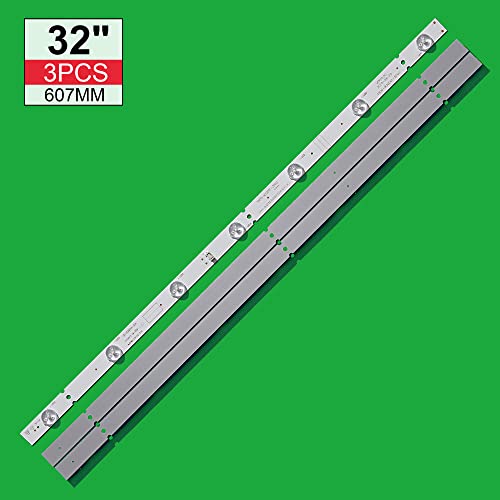 Kit de barras de televisión Erisson 32LES71T2 tiras de 7 lámparas RDL320HY 6