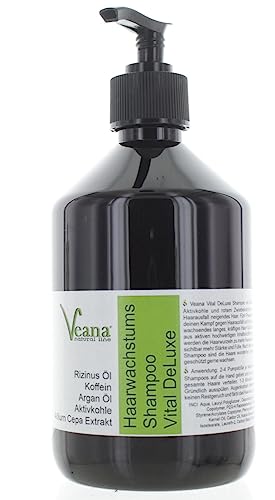 Veana Haarwachstums, Shampoo Vital Deluxe (500ml), Hair Wax, Shampoo, Detangling Hair