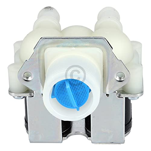 Électrovanne compatible avec LG 5221EN1005B double 180° 12 mm de diamètre pour machine à laver
