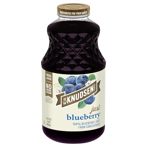 R.W. Knudsen Family Just Blueberry Juice, 32 Ounces