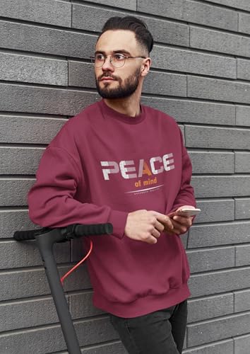 Image of Men Regular Fit Crew-Neck Sweatshirt